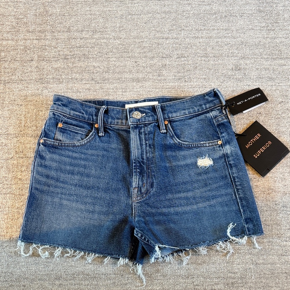 Mother The Dutchie Short Fray in Cowboys Don’t Cry Size 25